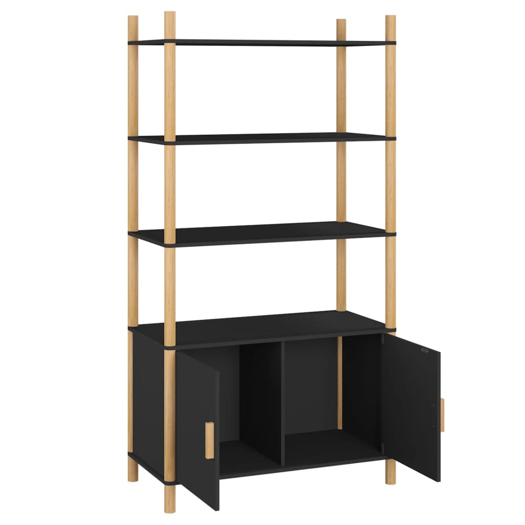 Skap Svart 80x40x153 cm