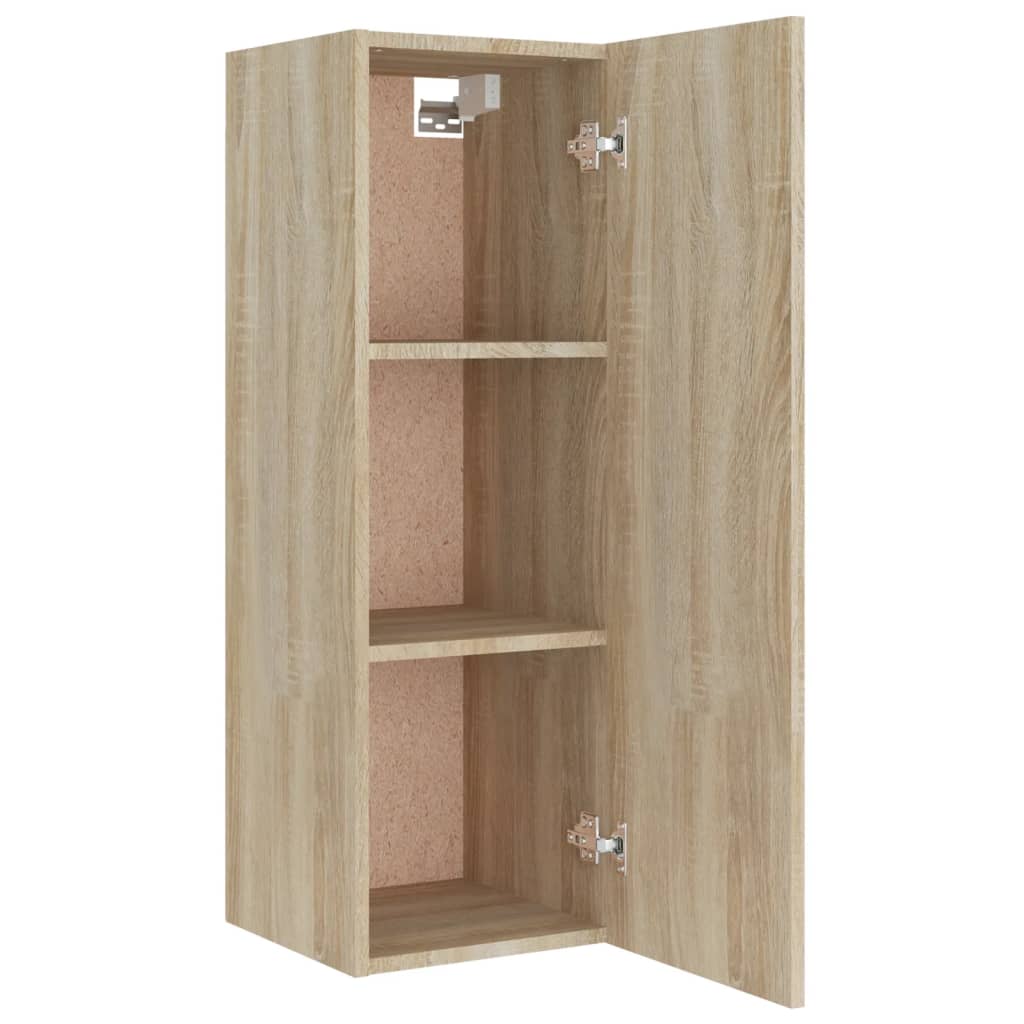 TV-skapsett 4 deler sonoma eik konstruert tre