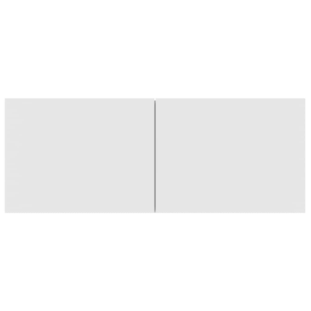 TV-Møbel Hvit Veggmontert TV-benk