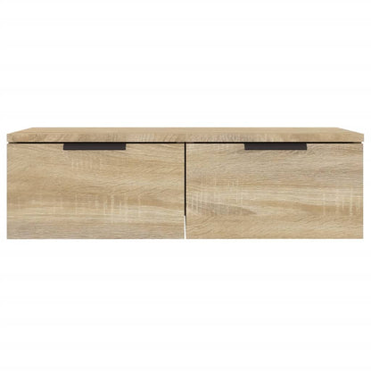 Veggskap Sonoma Eik 2 stk 68x30x20 cm