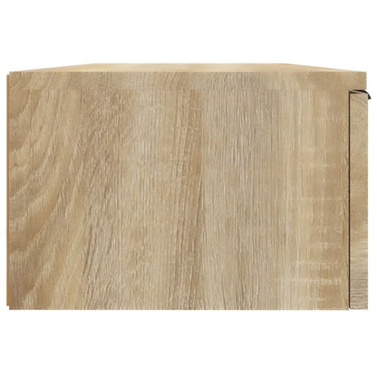 Veggskap Sonoma Eik 2 stk 68x30x20 cm