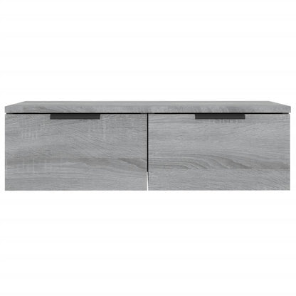 Veggskap Sonoma Grå 2 stk 68x30x20 cm