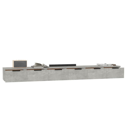 Veggskap Betonggrå 2 stk 102x30x20 cm