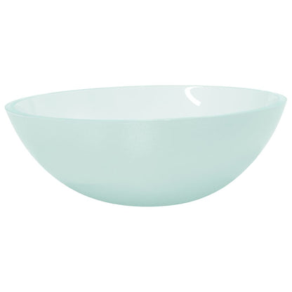 Baderomservant glass 50x37x14 cm frostet