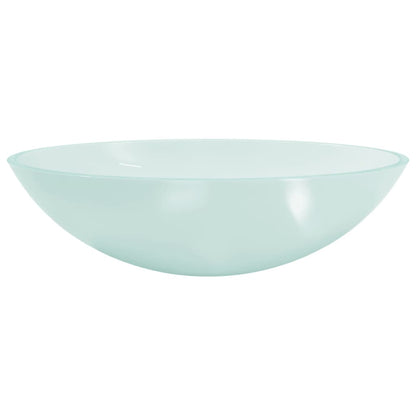 Baderomservant glass 50x37x14 cm frostet