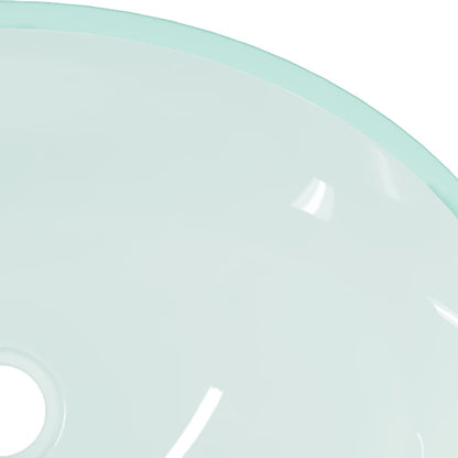 Baderomservant glass 50x37x14 cm frostet