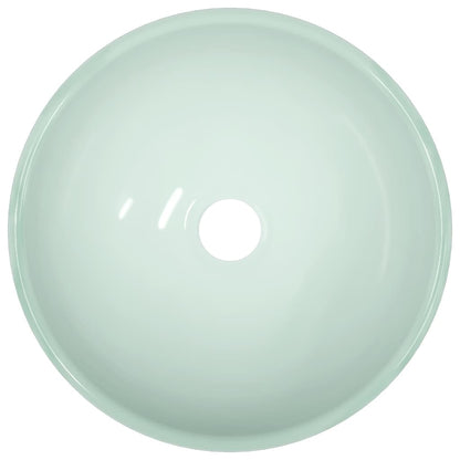 Baderomservant herdet glass 30x12 cm hvit