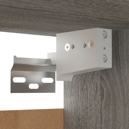 TV-Møbel Sonoma Grå Veggmontert TV-benksett