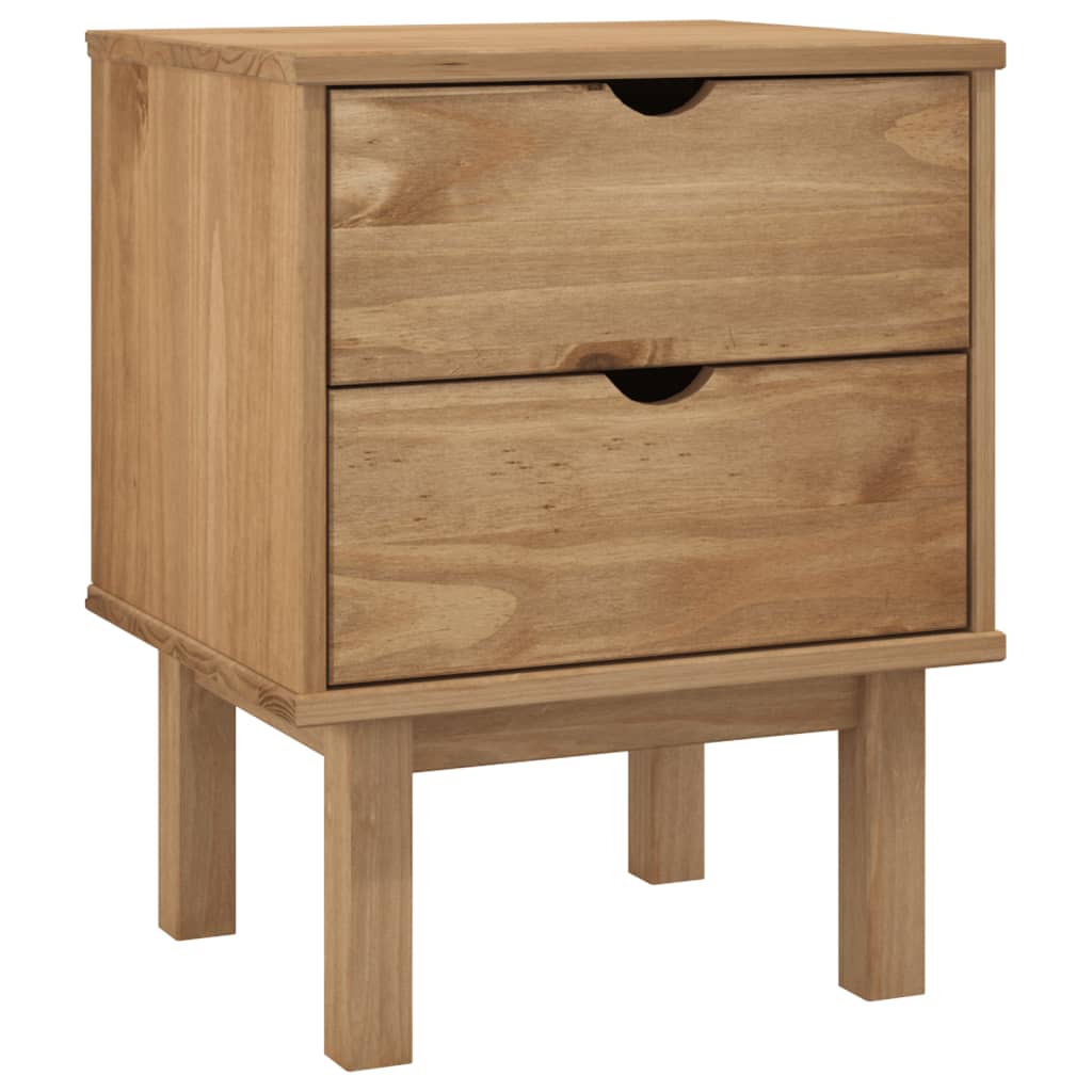 Nattbord Sengbord Tre heltre furu OTTA 45x39x57 cm