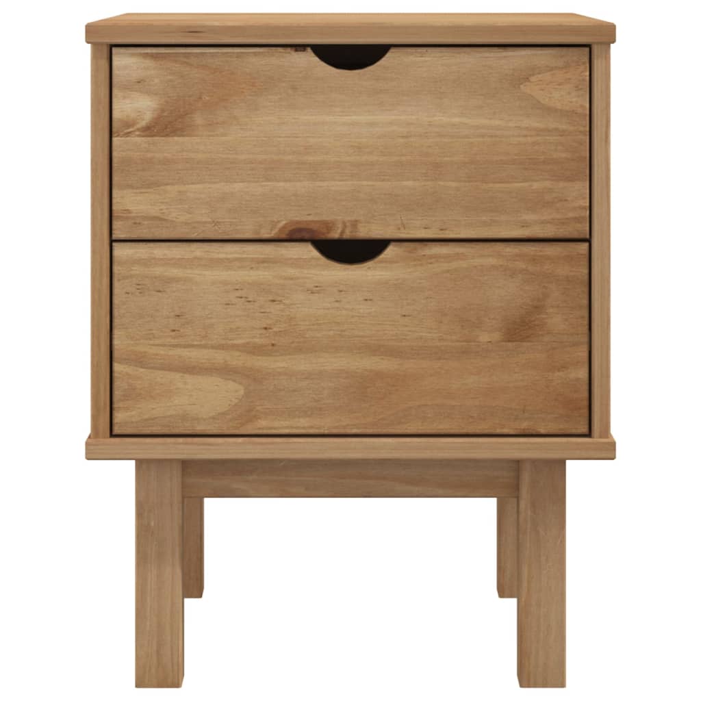 Nattbord Sengbord Tre heltre furu OTTA 45x39x57 cm