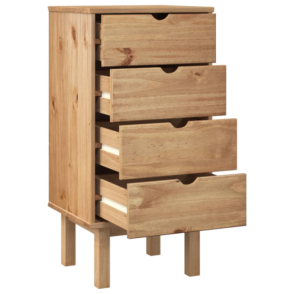 Kommode Tre heltre furu OTTA 45x39x90 cm