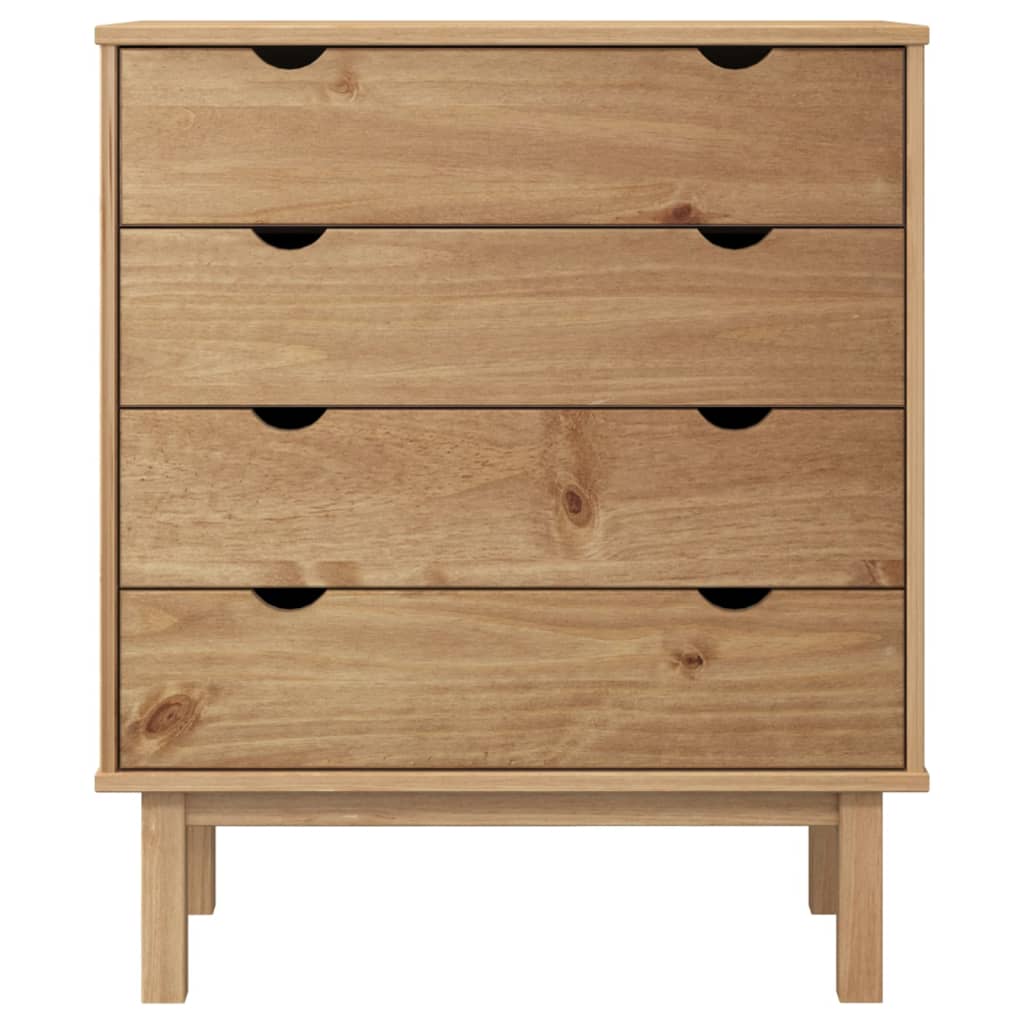 Kommode Tre heltre furu OTTA 76,5x39,5x90 cm