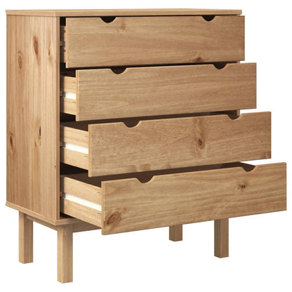 Kommode Tre heltre furu OTTA 76,5x39,5x90 cm