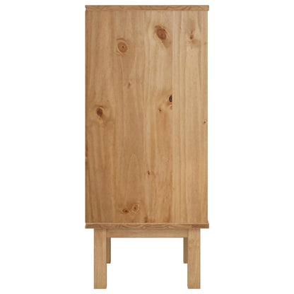 Kommode Brun og Grå OTTA 76,5x39,5x90 cm heltre furu