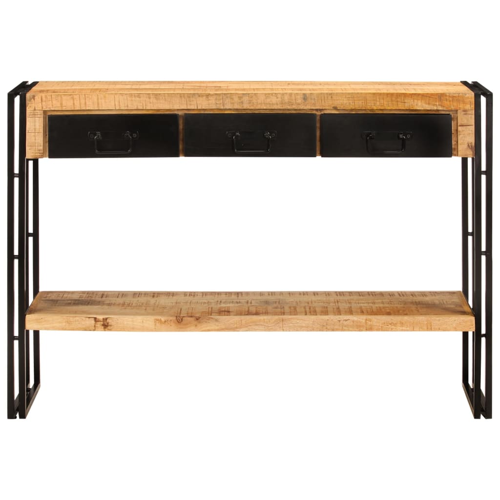 Avlastningsbord Konsollbord Tre 110x30x76 cm heltre mango