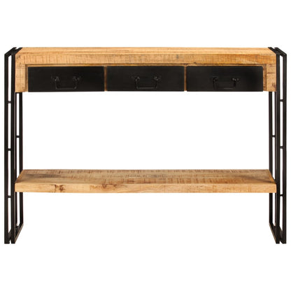Avlastningsbord Konsollbord Tre 110x30x76 cm heltre mango