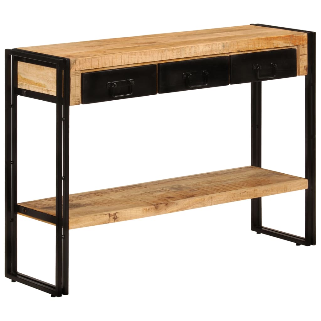 Avlastningsbord Konsollbord Tre 110x30x76 cm heltre mango