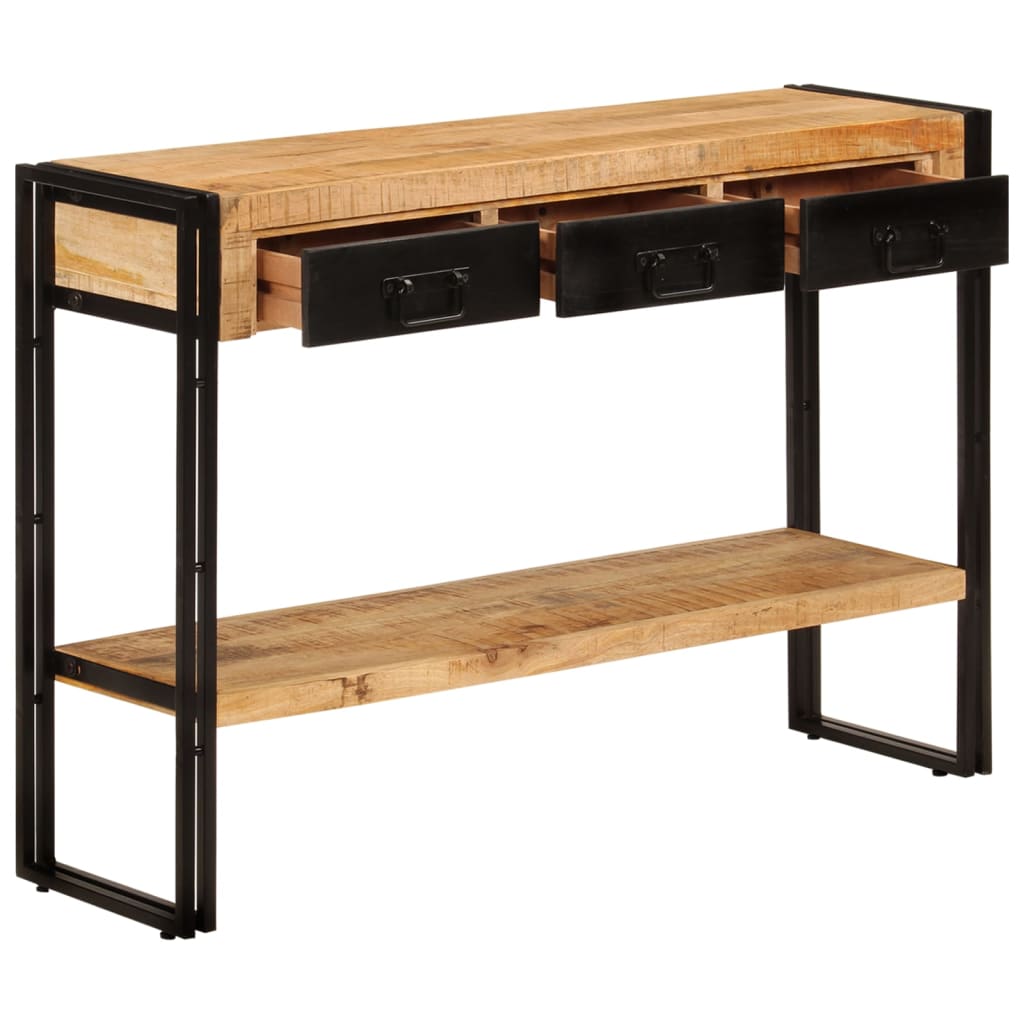 Avlastningsbord Konsollbord Tre 110x30x76 cm heltre mango