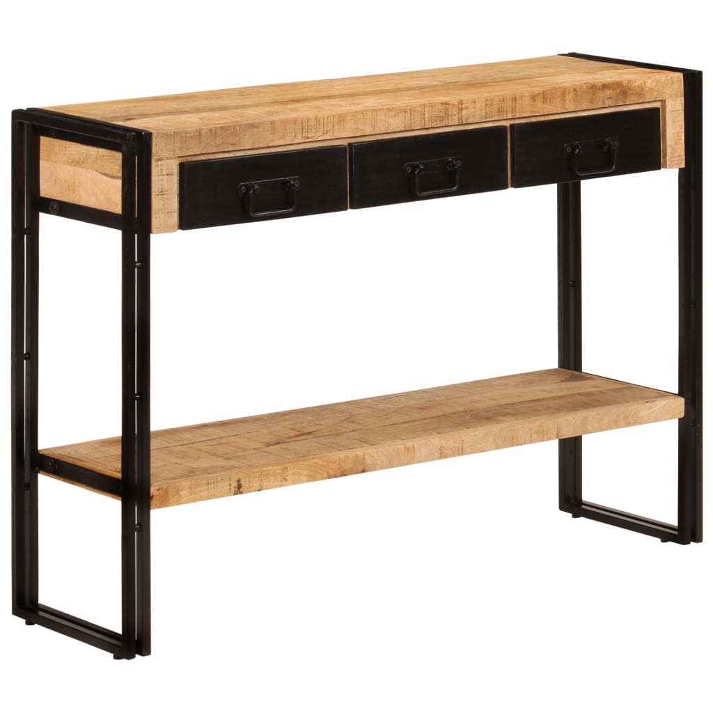 Avlastningsbord Konsollbord Tre 110x30x76 cm heltre mango