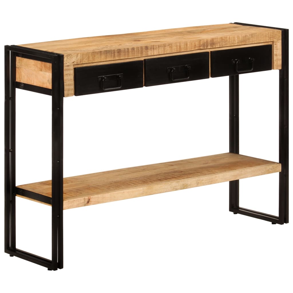 Avlastningsbord Konsollbord Tre 110x30x76 cm heltre mango