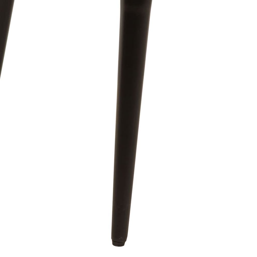 Spisestoler 2 stk 44x40x80 cm heltre mango