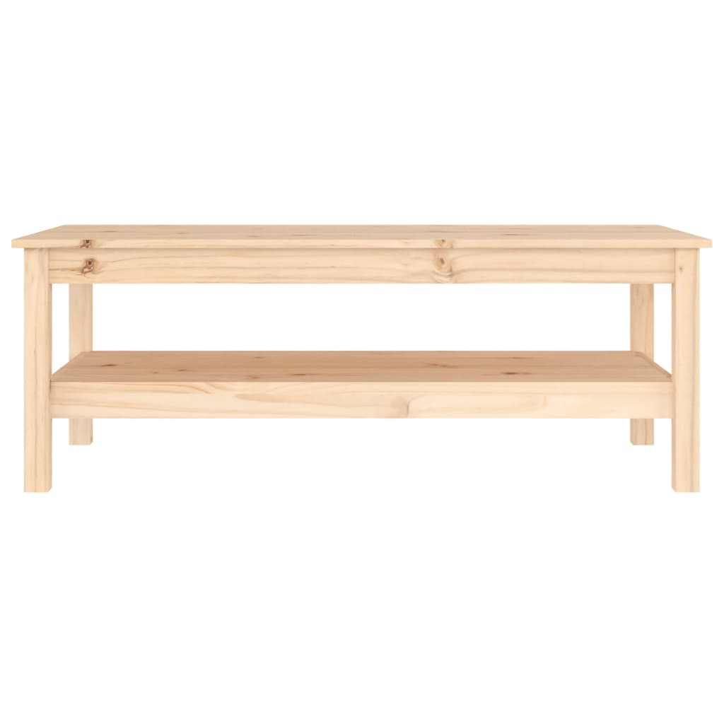 Salongbord Sofabord Tre heltre furu 110x50x40 cm