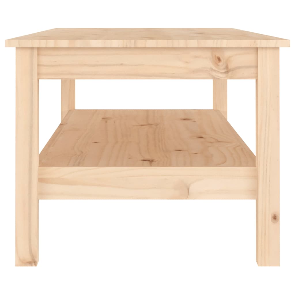 Salongbord Sofabord Tre heltre furu 110x50x40 cm