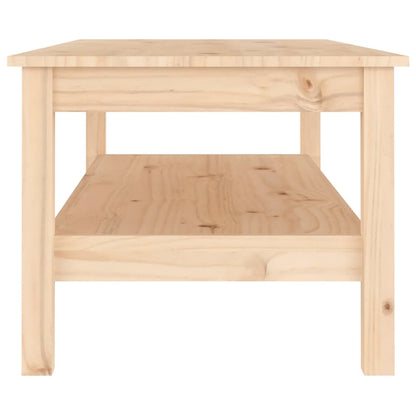 Salongbord Sofabord Tre heltre furu 110x50x40 cm