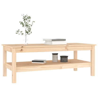 Salongbord Sofabord Tre heltre furu 110x50x40 cm