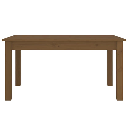 Salongbord Sofabord Tre heltre furu Honningbrun 80x50x40 cm