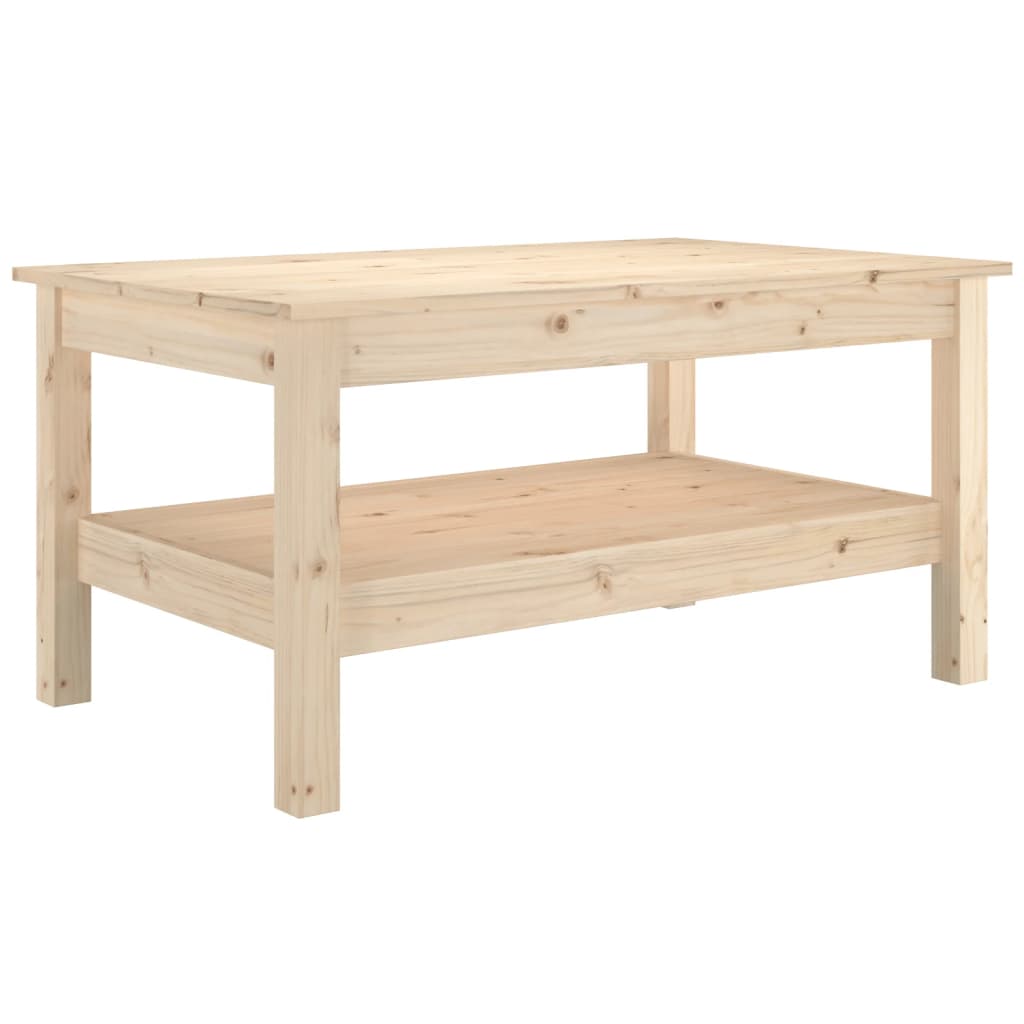 Salongbord Sofabord Tre heltre furu 80x50x40 cm