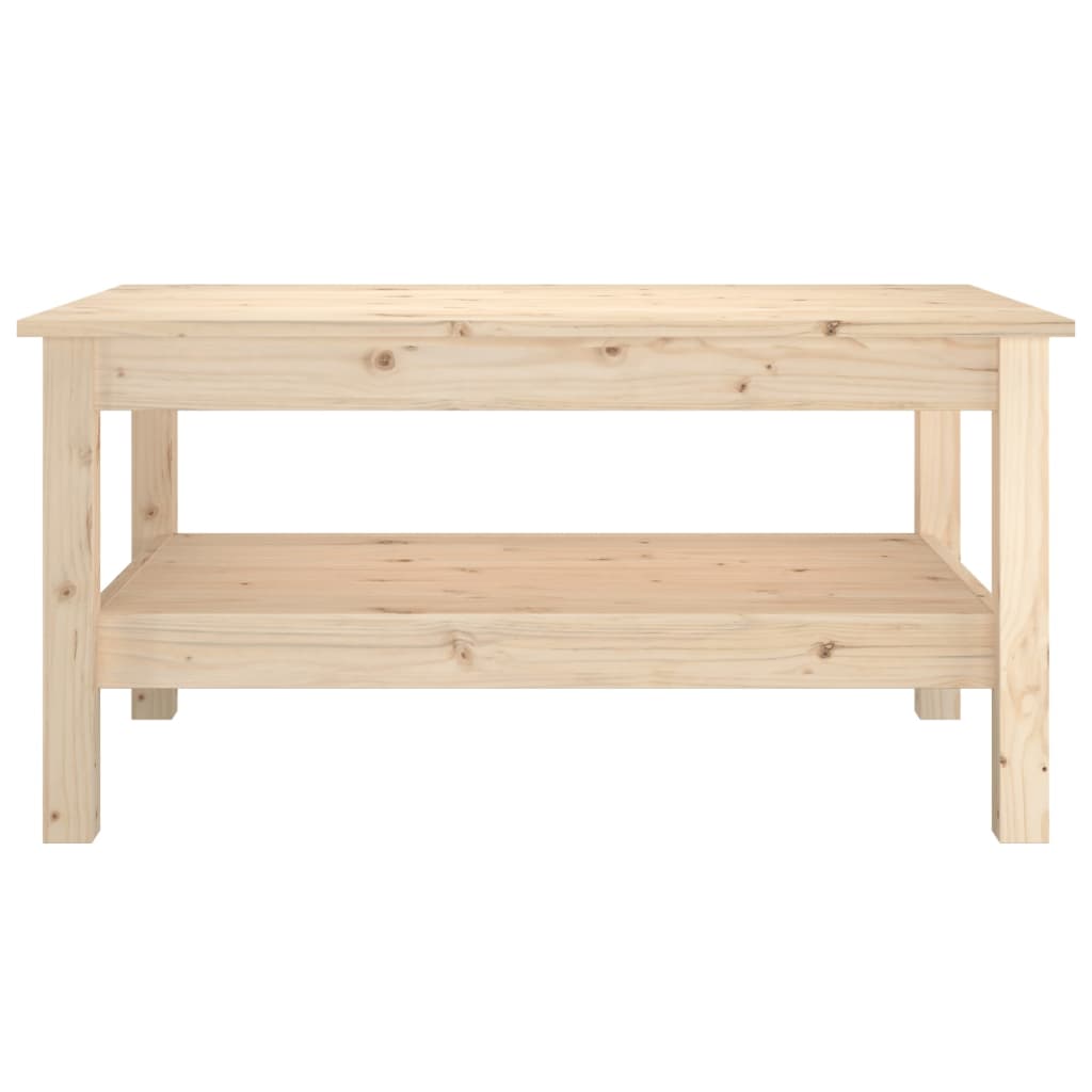 Salongbord Sofabord Tre heltre furu 80x50x40 cm