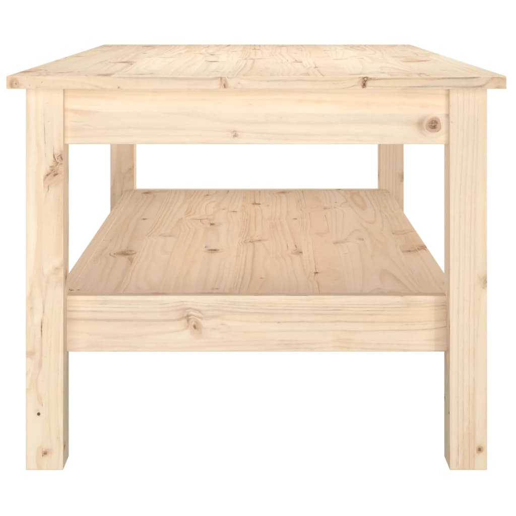 Salongbord Sofabord Tre heltre furu 80x50x40 cm