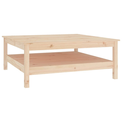 Salongbord Sofabord Tre heltre furu 100x100x40 cm