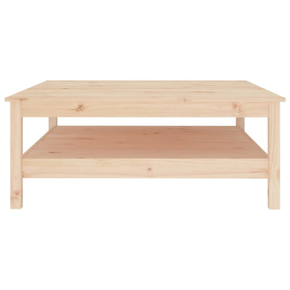 Salongbord Sofabord Tre heltre furu 100x100x40 cm