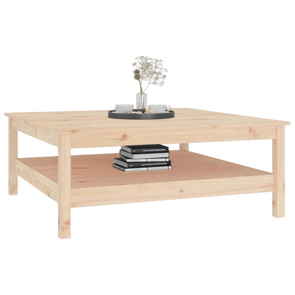 Salongbord Sofabord Tre heltre furu 100x100x40 cm