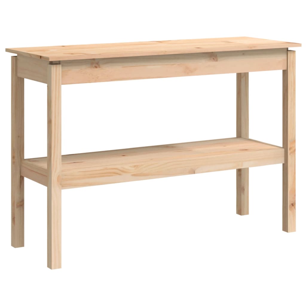 Avlastningsbord Konsollbord Tre 110x40x75 cm heltre furu
