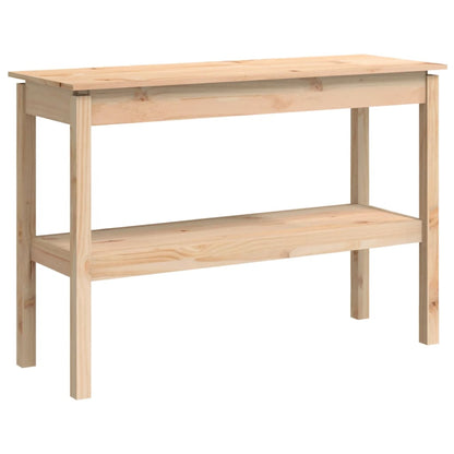 Avlastningsbord Konsollbord Tre 110x40x75 cm heltre furu