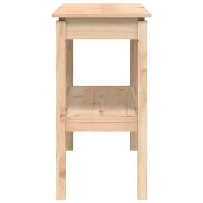 Avlastningsbord Konsollbord Tre 110x40x75 cm heltre furu