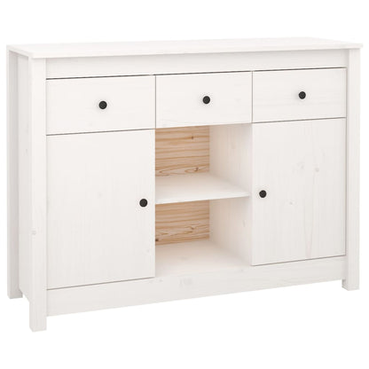 Skjenk Hvit 100x35x74,5 cm heltre furu