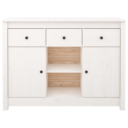 Skjenk Hvit 100x35x74,5 cm heltre furu