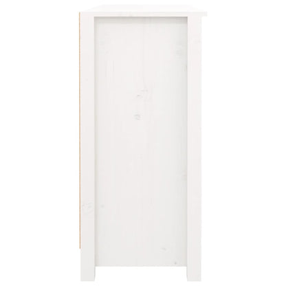 Skjenk Hvit 100x35x74,5 cm heltre furu