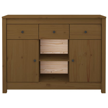 Skjenk honningbrun 100x35x74,5 cm heltre furu