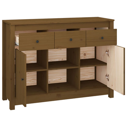 Skjenk honningbrun 100x35x74,5 cm heltre furu