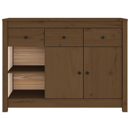 Skjenk Honningbrun 100x35x74 cm heltre furu