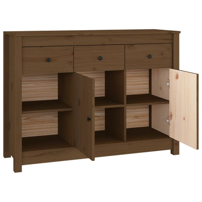 Skjenk Honningbrun 100x35x74 cm heltre furu