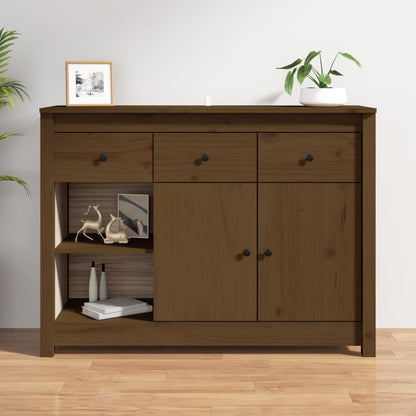 Skjenk Honningbrun 100x35x74 cm heltre furu