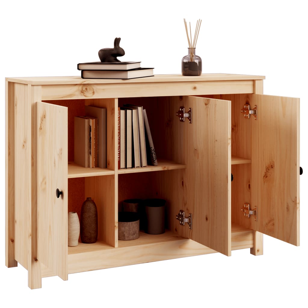 Skjenk Tre heltre furu 100x35x74 cm