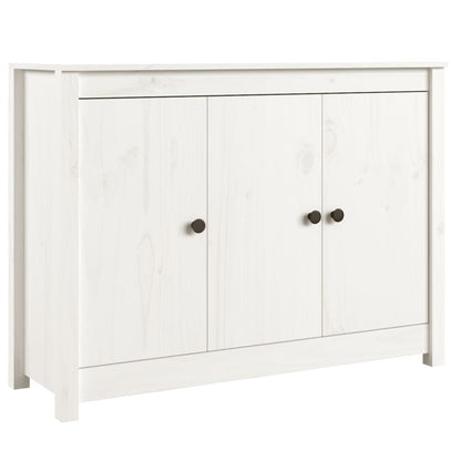 Skjenk Hvit 100x35x74 cm heltre furu