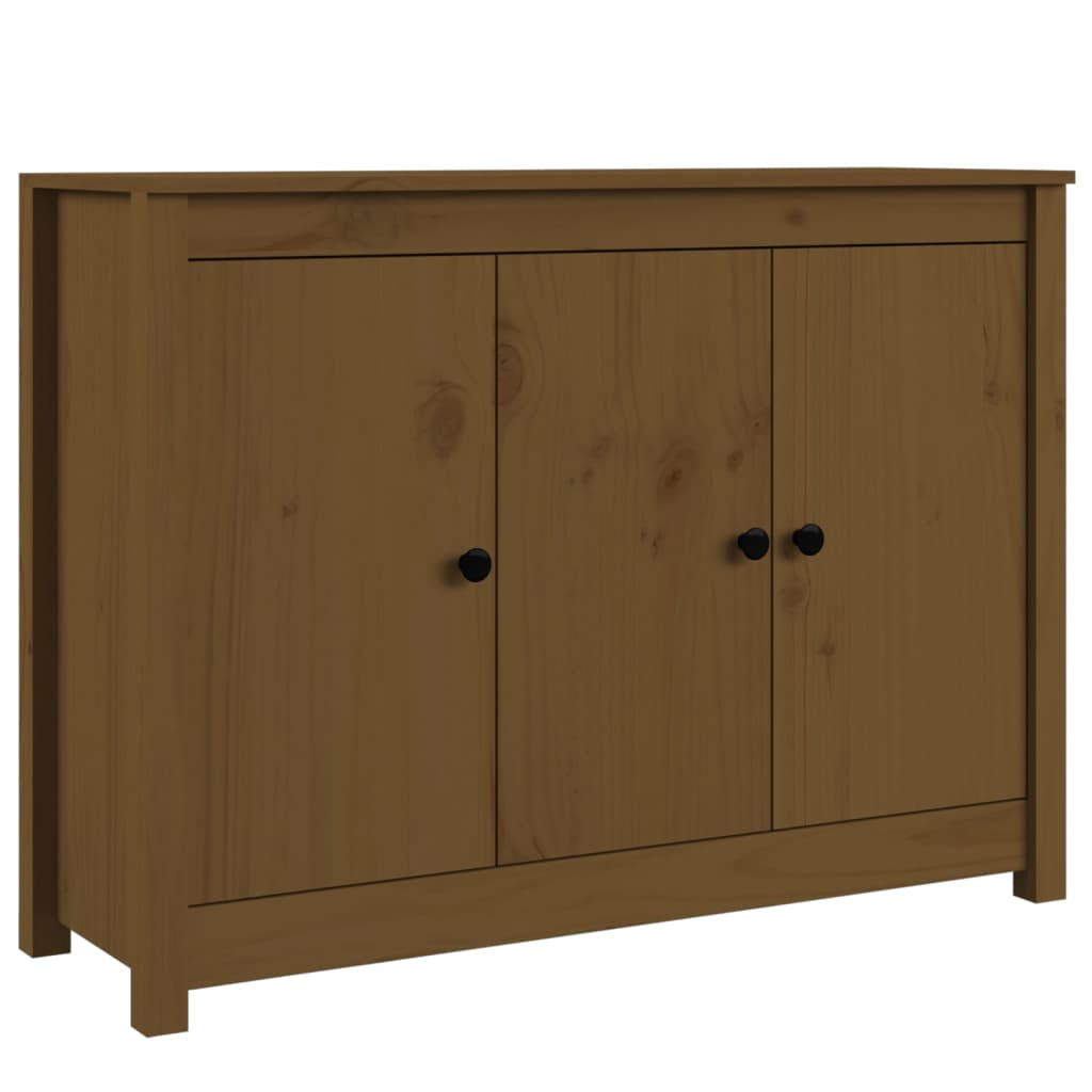 Skjenk Honningbrun 100x35x74 cm heltre furu